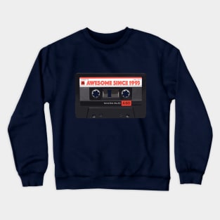 Classic Cassette Tape Mixtape - Awesome Since 1993 Birthday Gift Crewneck Sweatshirt